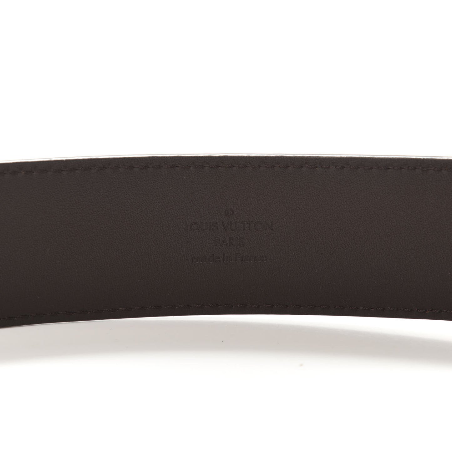 Damier Ebene 40mm LV Initiales Belt 95 38