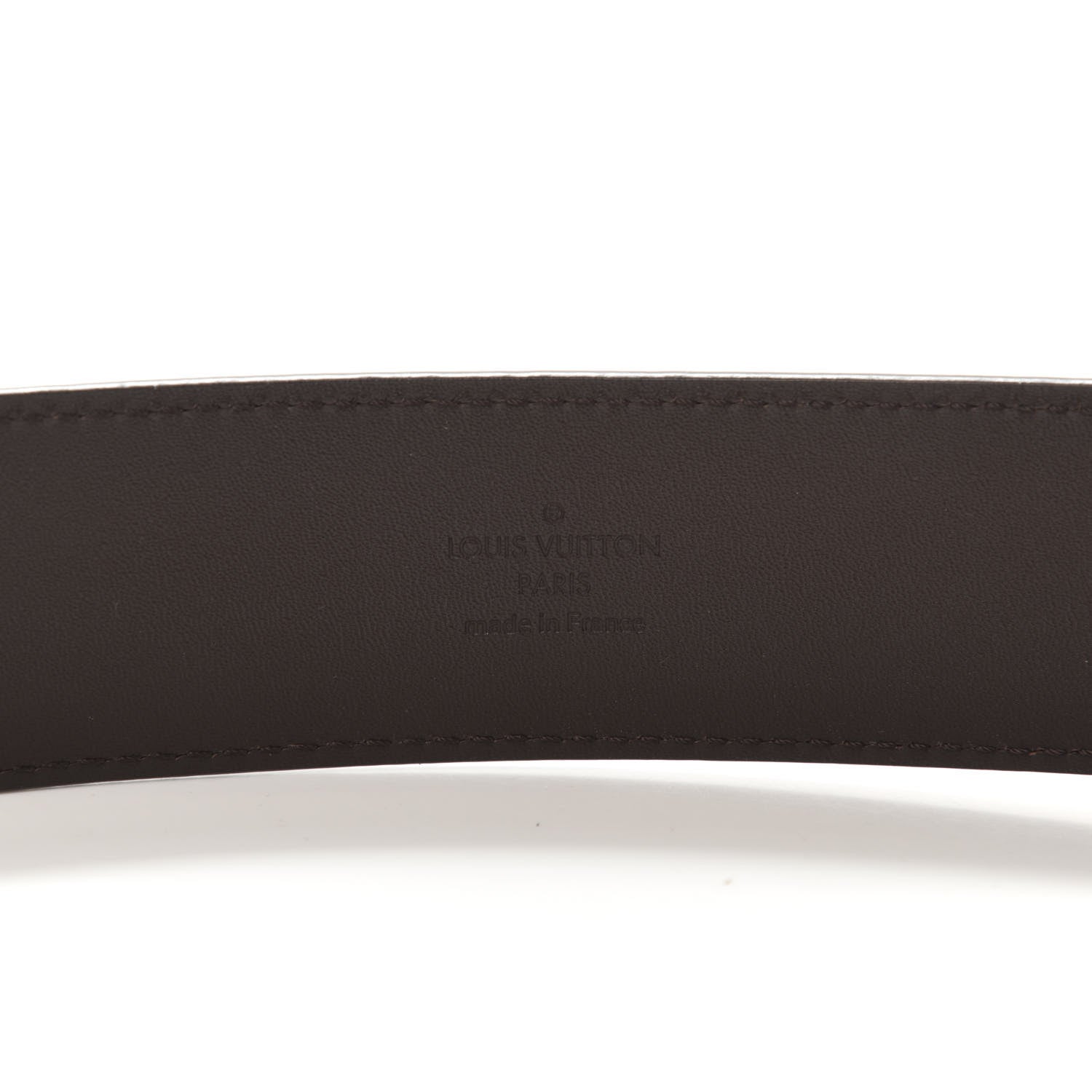 Louis Vuitton Damier Ebene 40mm LV Initiales Belt 95 38 7 of 8