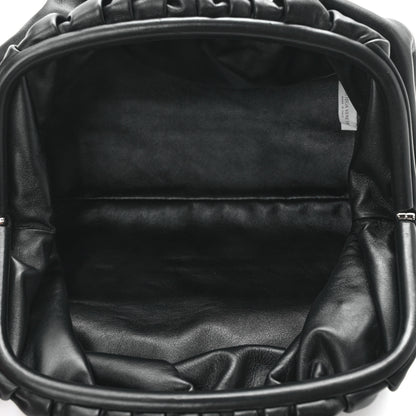 Bottega Veneta Smooth Butter Calf The Pouch Oversized Clutch Black 5 of 9