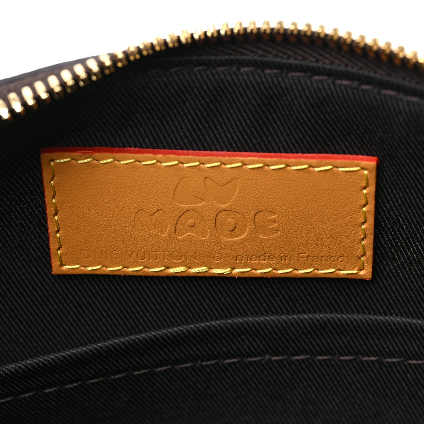 X NIGO Reverse Monogram Stripes City Keepall Bandouliere Brown