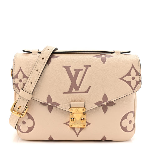 Empreinte Monogram Giant Pochette Metis Creme Bois de Rose