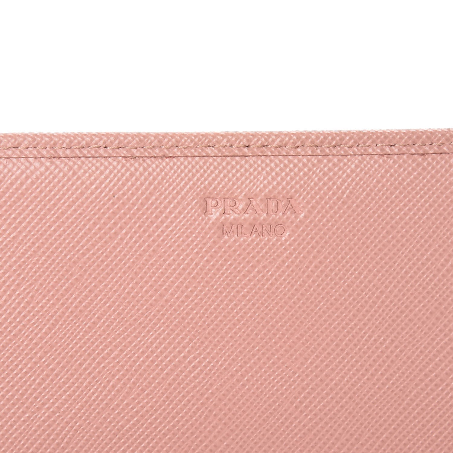 Prada Saffiano Metal Large Chain Wallet Orchidea 6 of 11