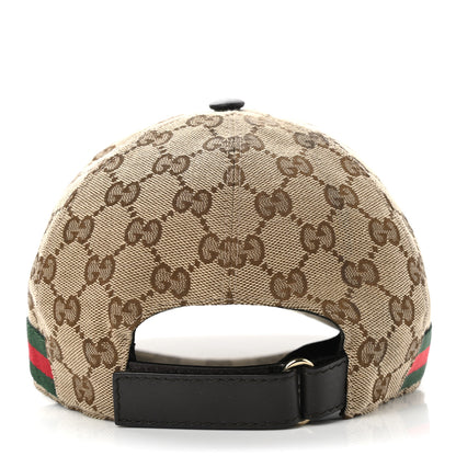 Gucci Monogram Web Baseball Hat S Beige Cocoa 6 of 12