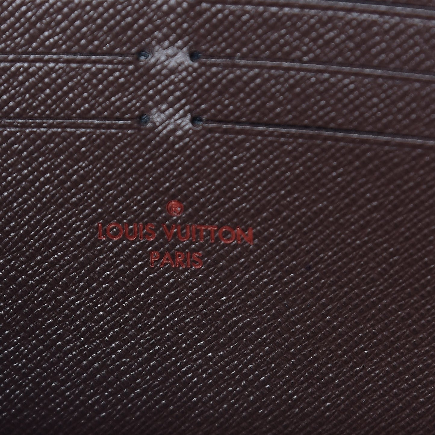 Damier Ebene Zippy Wallet