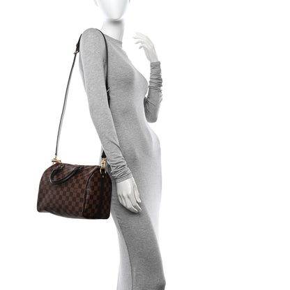 Louis Vuitton Damier Ebene Speedy Bandouliere 25 2 of 9