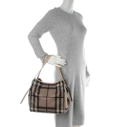 Burberry Smoked Check Small Canterbury Tote Trench 2 of 10
