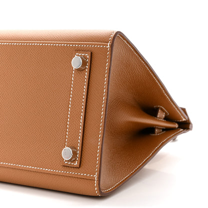 Hermes Epsom Birkin Sellier 25 Gold 10 of 11