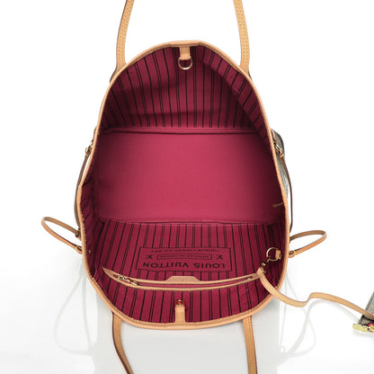 Louis Vuitton Monogram Neo Neverfull MM Pivoine 6 of 7