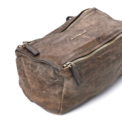 Givenchy Tumbled Sheepskin Mini Pandora Brown 10 of 11
