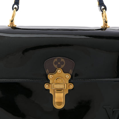 Louis Vuitton Patent Calfskin Monogram Cherrywood PM Black 7 of 10