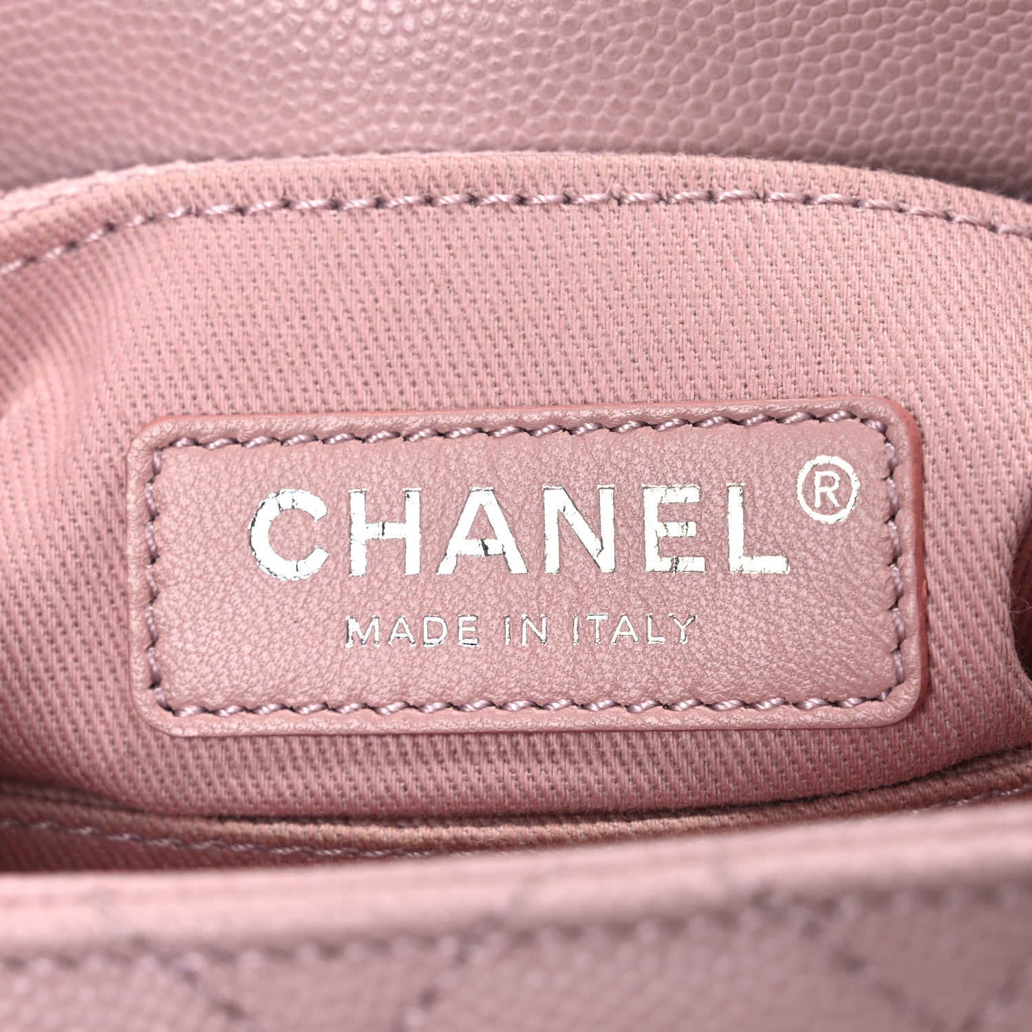 Chanel Caviar Quilted Mini Coco Handle Flap Pink 6 of 10