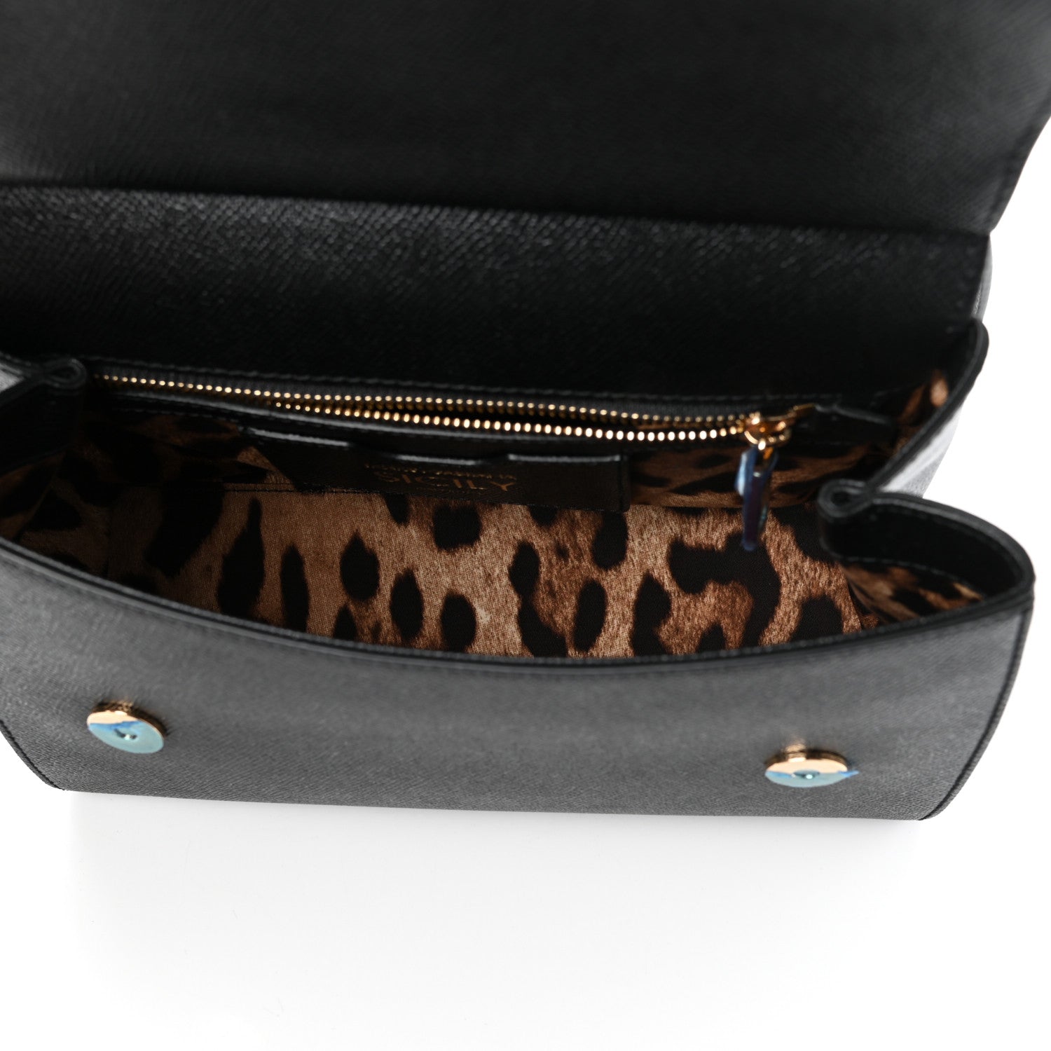 Dolce & Gabbana Dauphine Medium Miss Sicily Satchel Black 6 of 10