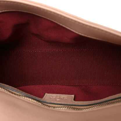 Gucci Lambskin Matelasse Medium GG Marmont Shoulder Bag Pink Beige 5 of 11