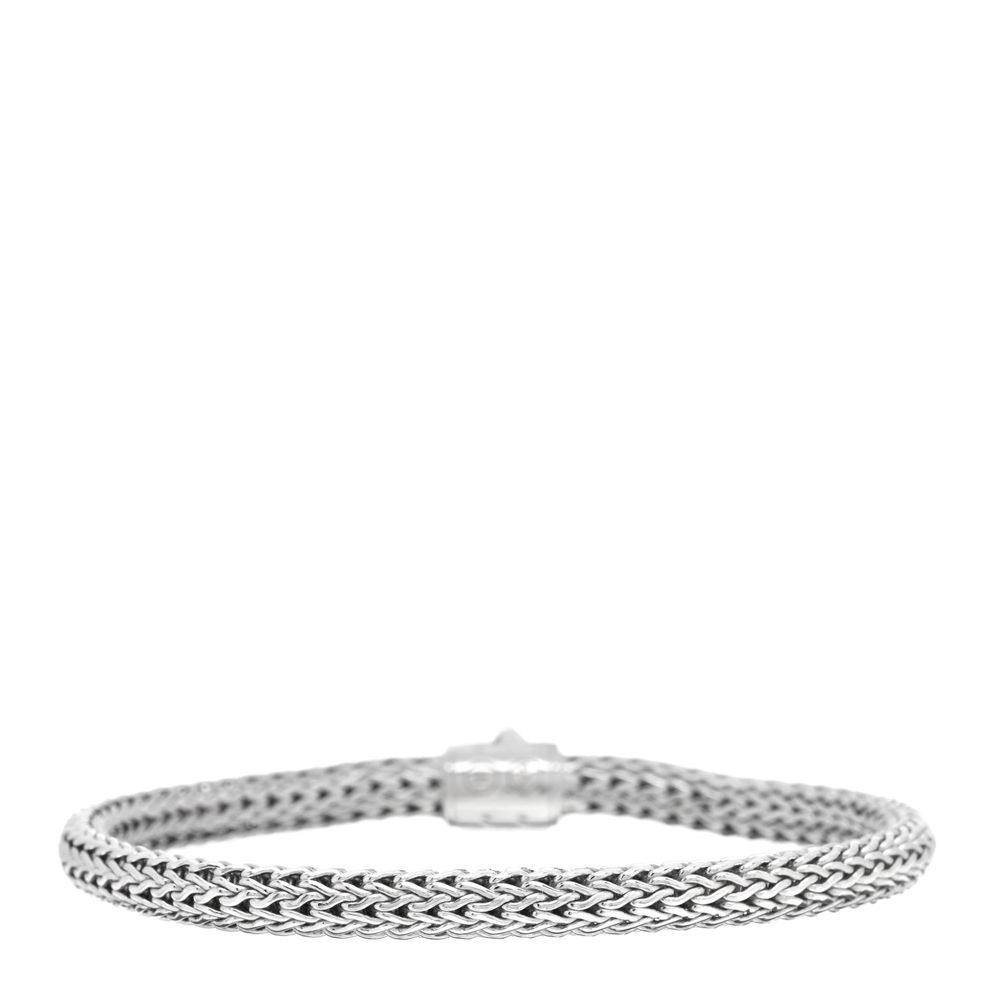 Sterling Silver Black Sapphire 5mm Classic Chain Bracelet