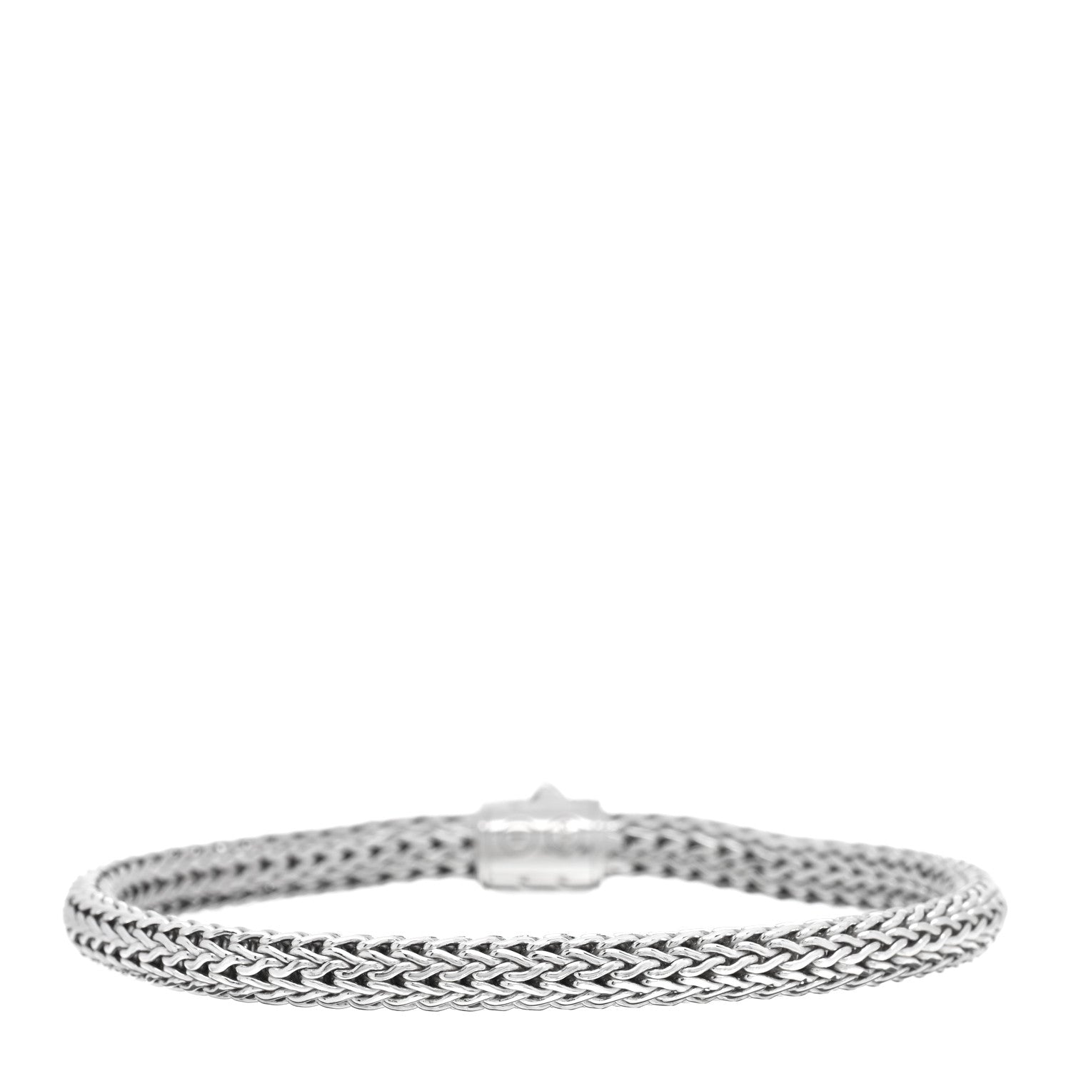 John Hardy Sterling Silver Black Sapphire 5mm Classic Chain Bracelet 2 of 3