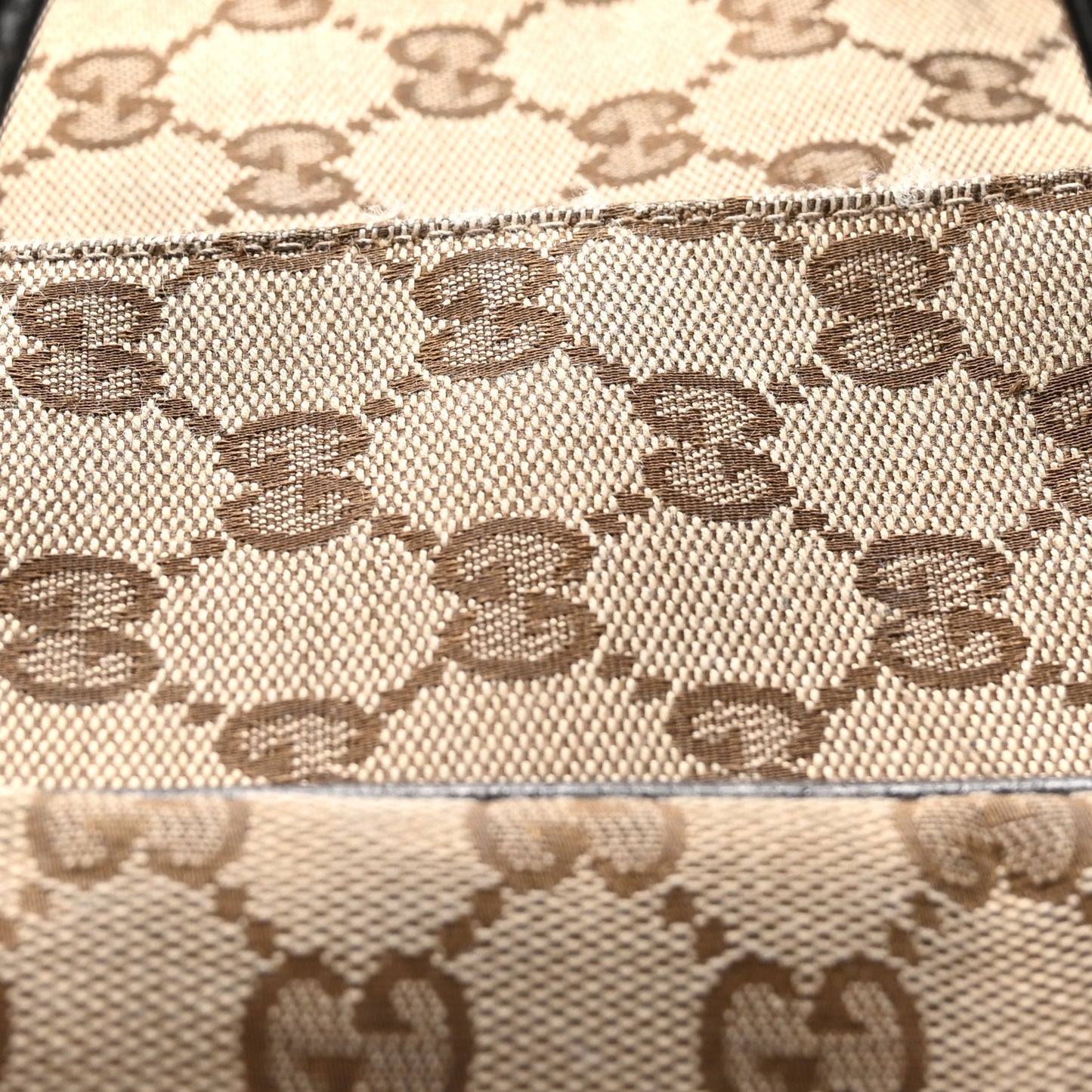 Monogram Dollar Calfskin Large Boston Duffle Bag Beige Ebony Testa di Moro Marrone Scuro