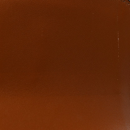 Celine Textile Natural Calfskin Medium Triomphe Bag White Tan 12 of 14