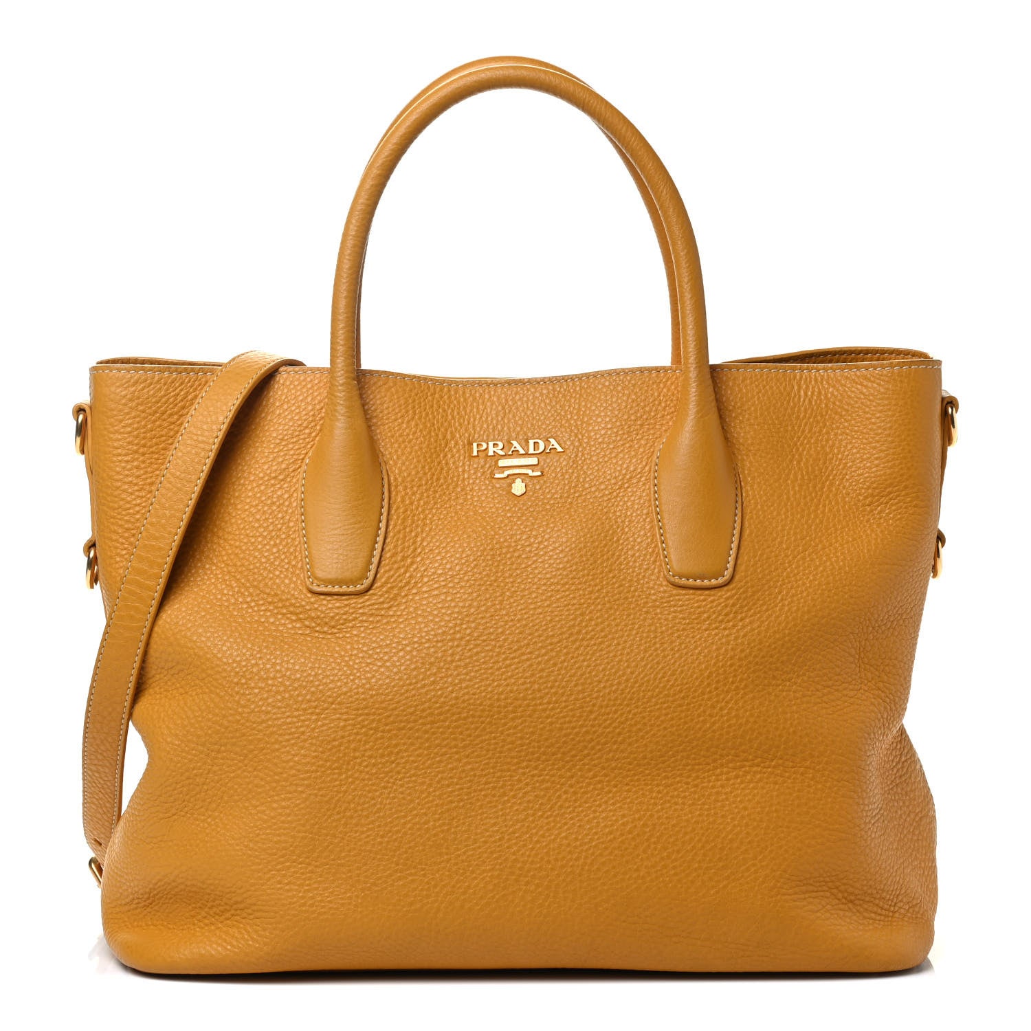 Prada Vitello Daino Tote Mimosa 1 of 4