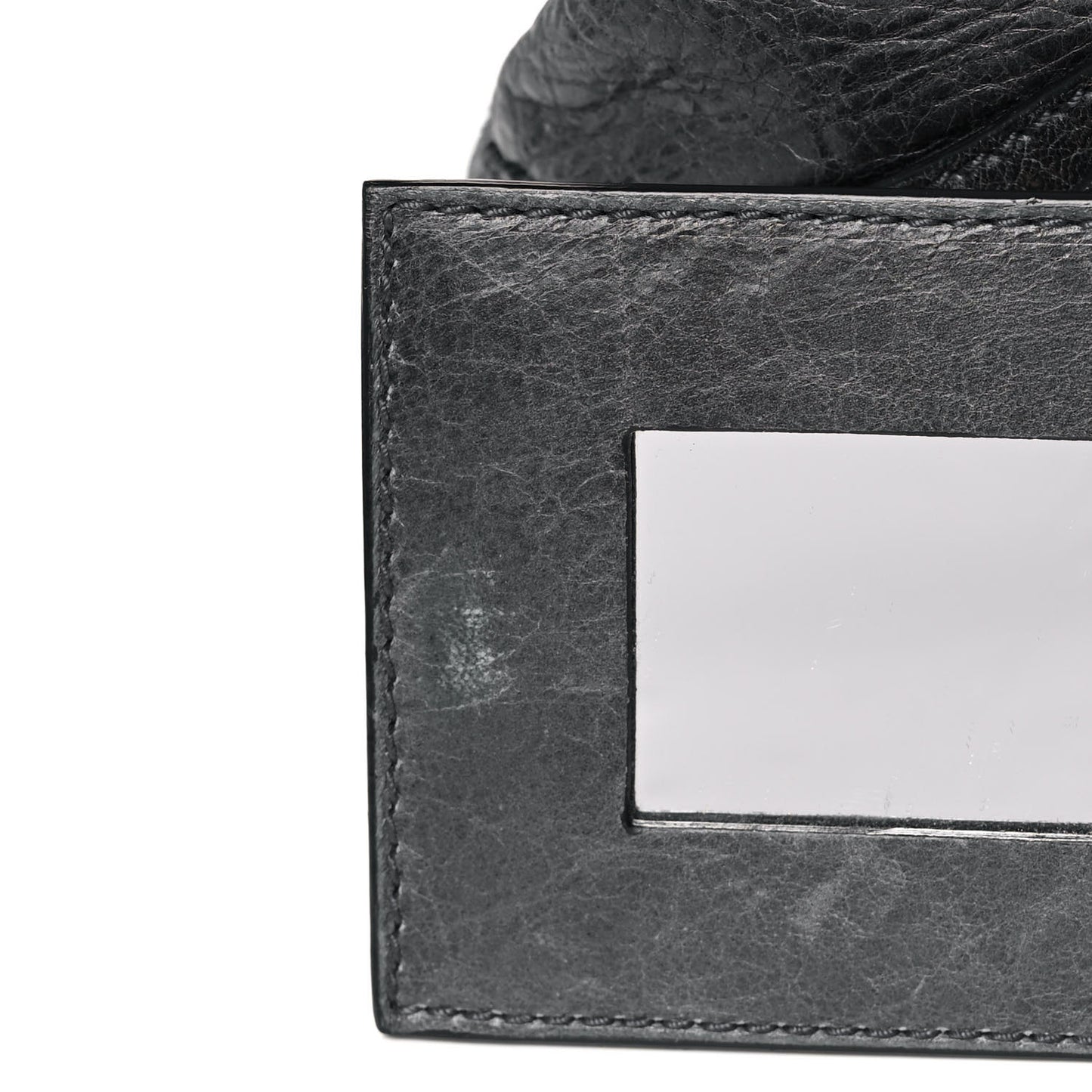 Agneau Giant 21 Gold Hardware Brief Anthracite