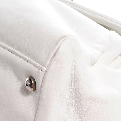 Chanel Lambskin Sensual Medium Flap White 6 of 9