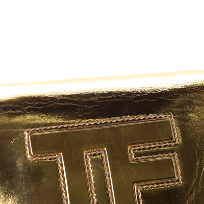 Tom Ford Metallic Calfskin Icon Disco Bag Gold 13 of 14