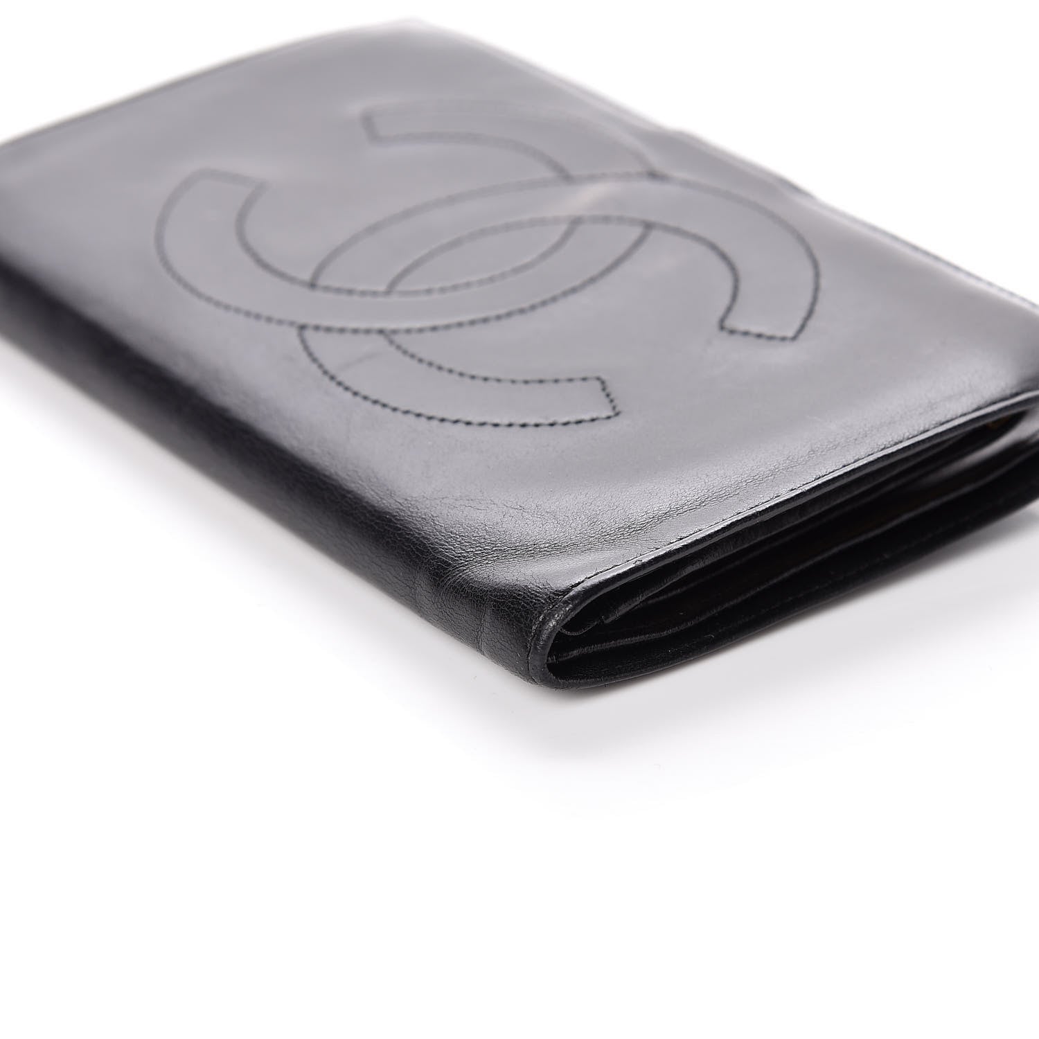 Chanel Lambskin Timeless CC French Wallet Black 12 of 17