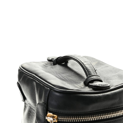 Chanel Lambskin Vanity Cosmetic Bag Black 12 of 12