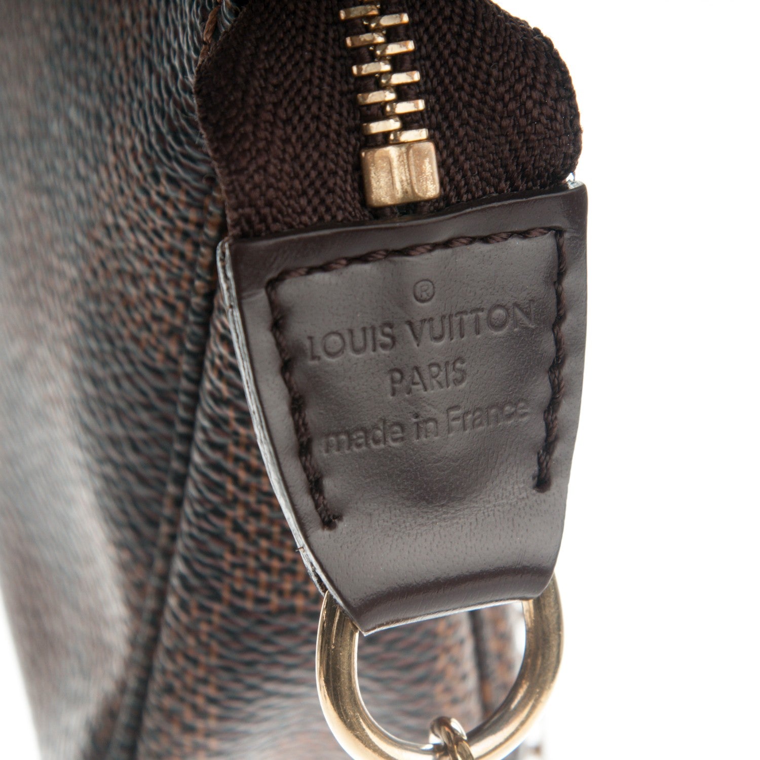 Louis Vuitton Damier Ebene Mini Pochette Accessories 6 of 7