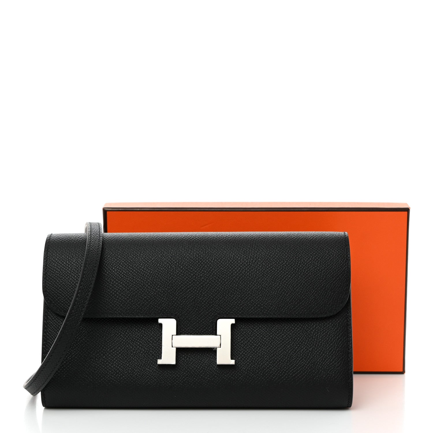 Hermes Epsom Constance Wallet To Go Black 11 of 11