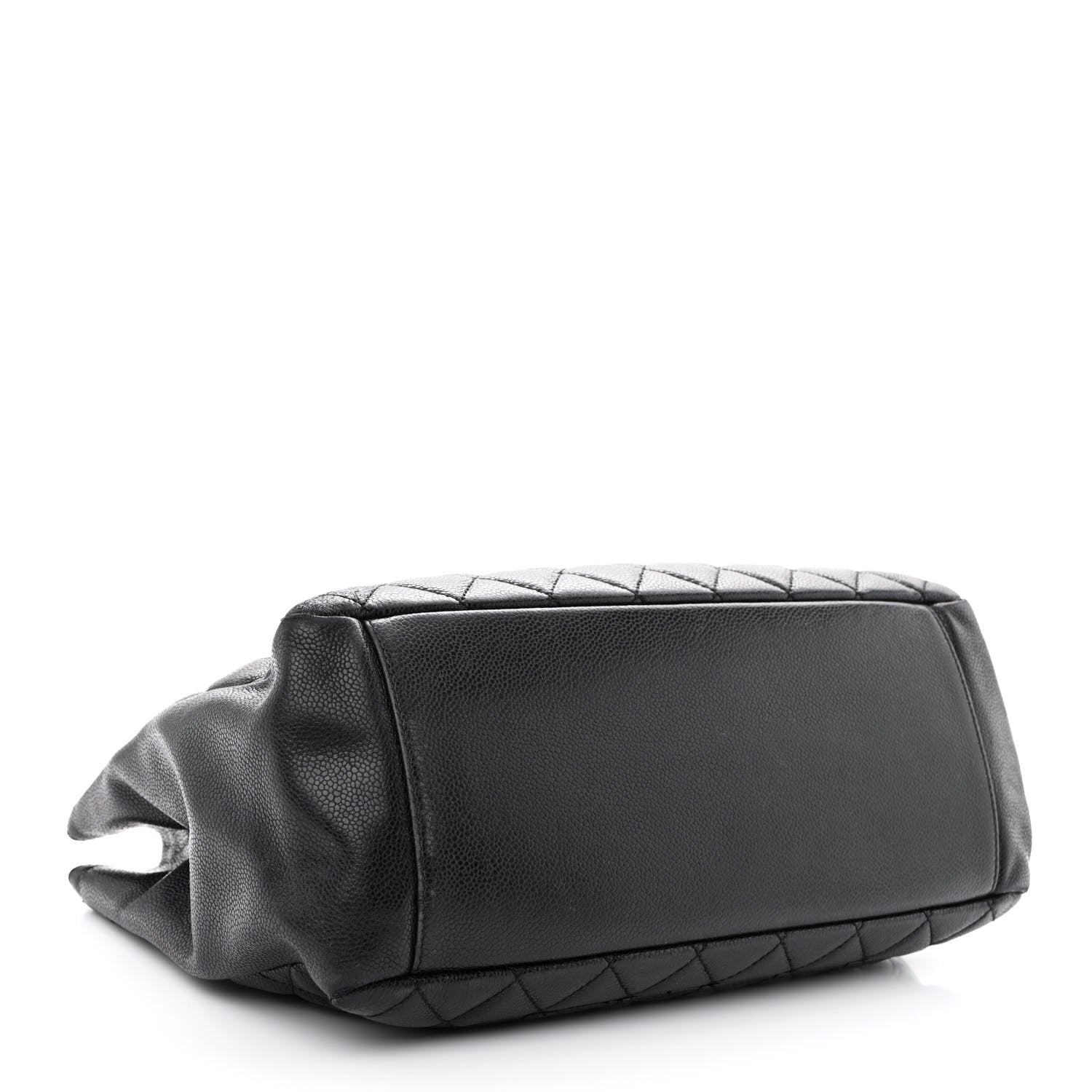 Chanel Caviar Quilted Grand Shopping Tote GST Black 4 of 13