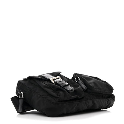 Prada Tessuto Nylon Saffiano Belt Bag Black 4 of 10