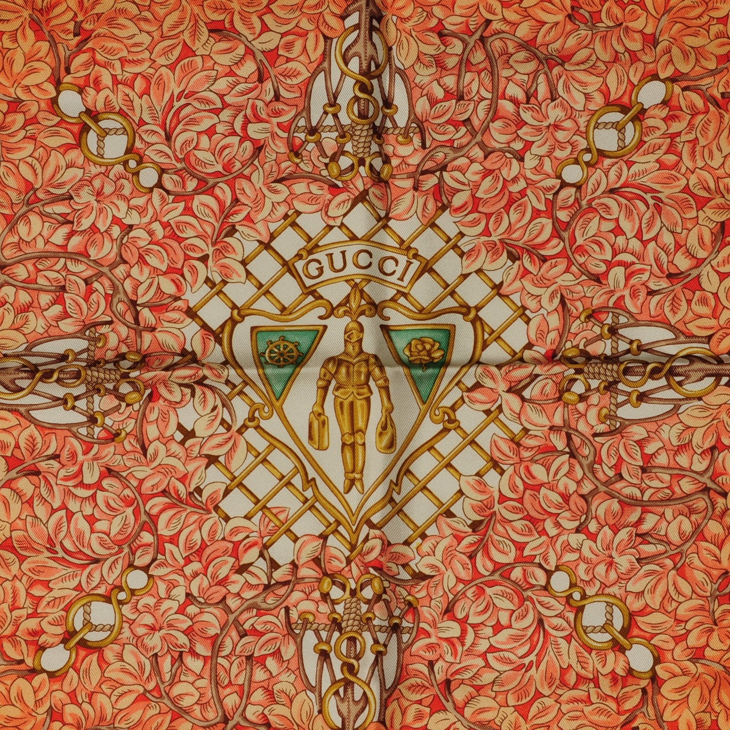 Gucci Silk Hysteria Astrology Print Scarf Pink 3 of 7