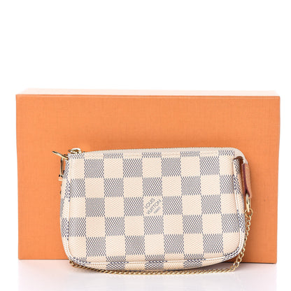 Louis Vuitton Damier Azur Mini Pochette Accessories 10 of 10
