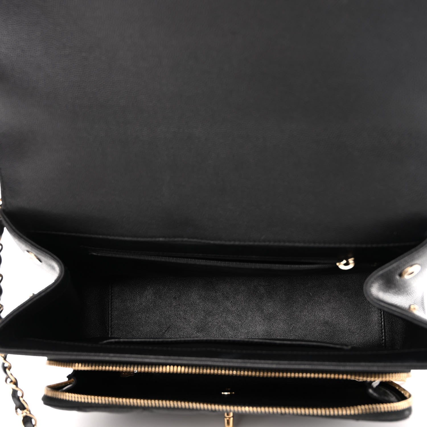 Chanel Caviar Quilted Large Business Affinity Flap Black 4 of 10