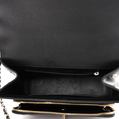 Chanel Caviar Quilted Large Business Affinity Flap Black 4 of 10
