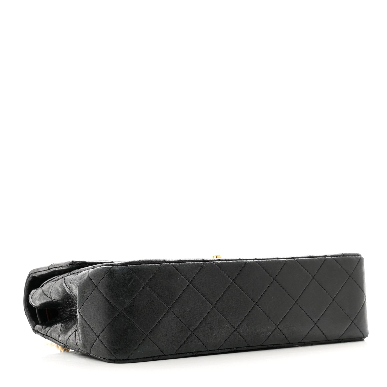 Chanel Lambskin Quilted Small Double Flap Black 4 of 14