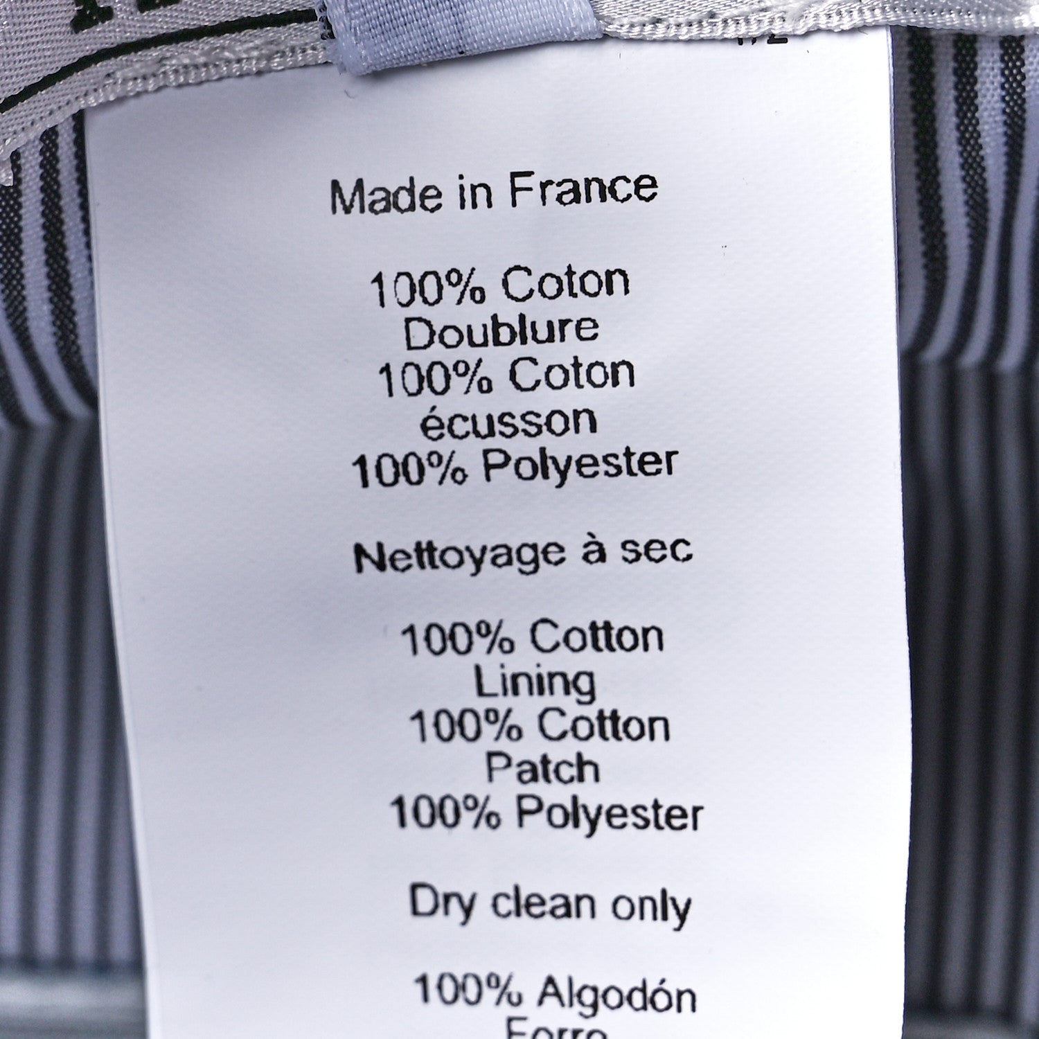 Hermes Cotton Canvas Eden Bucket Hat 57 Marine 9 of 9