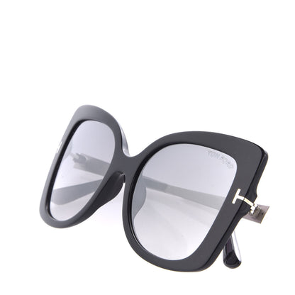 Tom Ford Gianna Butterfly Sunglasses TF608 Black 7 of 7