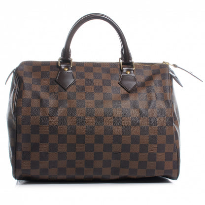 Louis Vuitton Damier Ebene Speedy 30 1 of 8