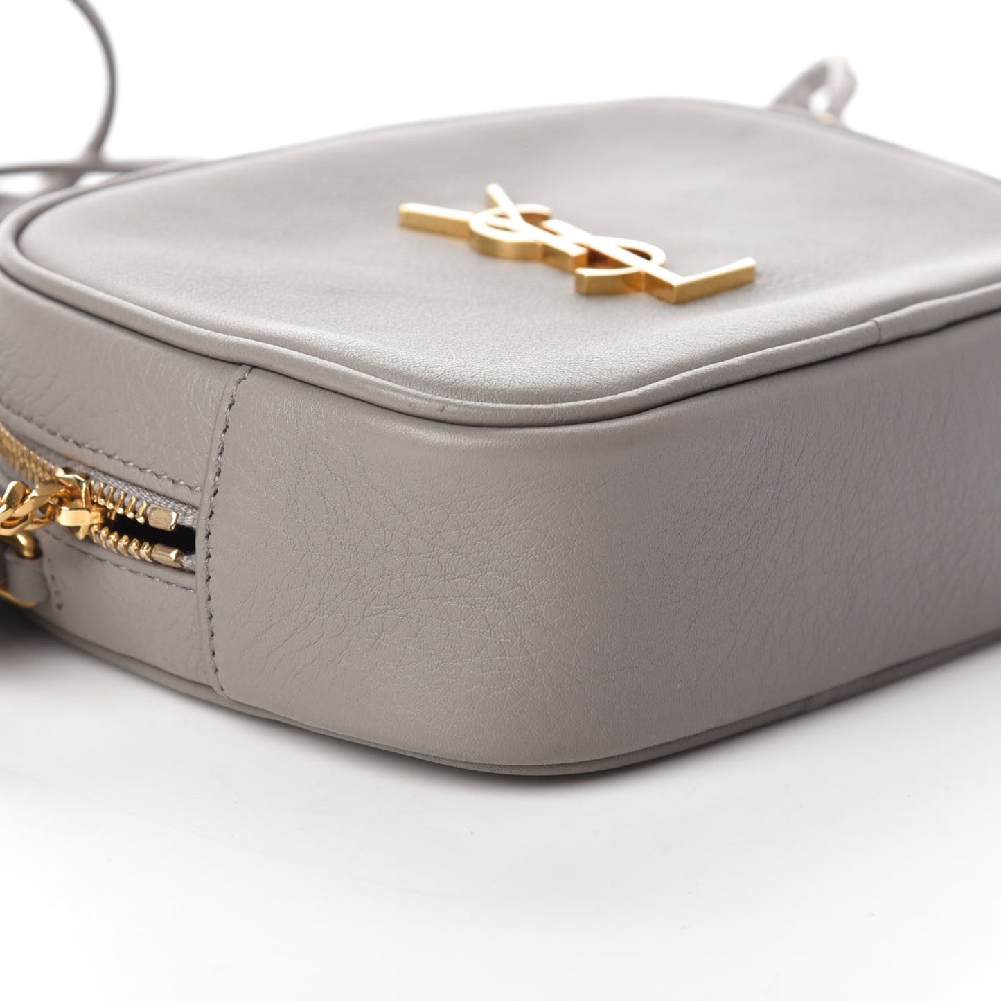 Nappa Monogram Blogger Bag Oyster Grey