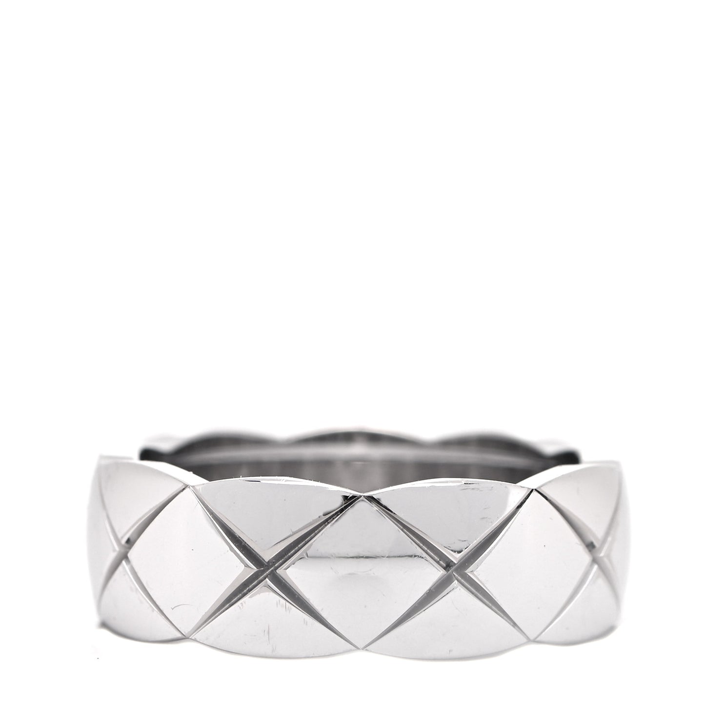18K White Gold Small Coco Crush Ring 52 6