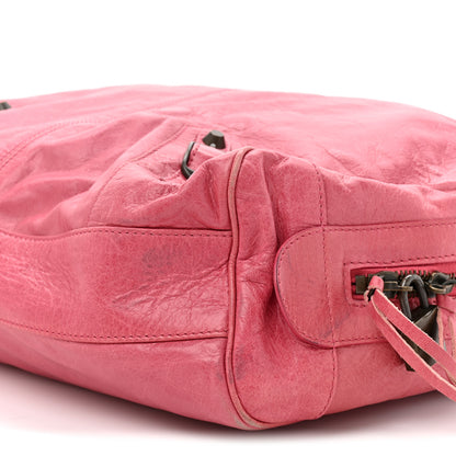 Balenciaga Agneau Classic Hardware Briefcase Tote Pivoine 9 of 17