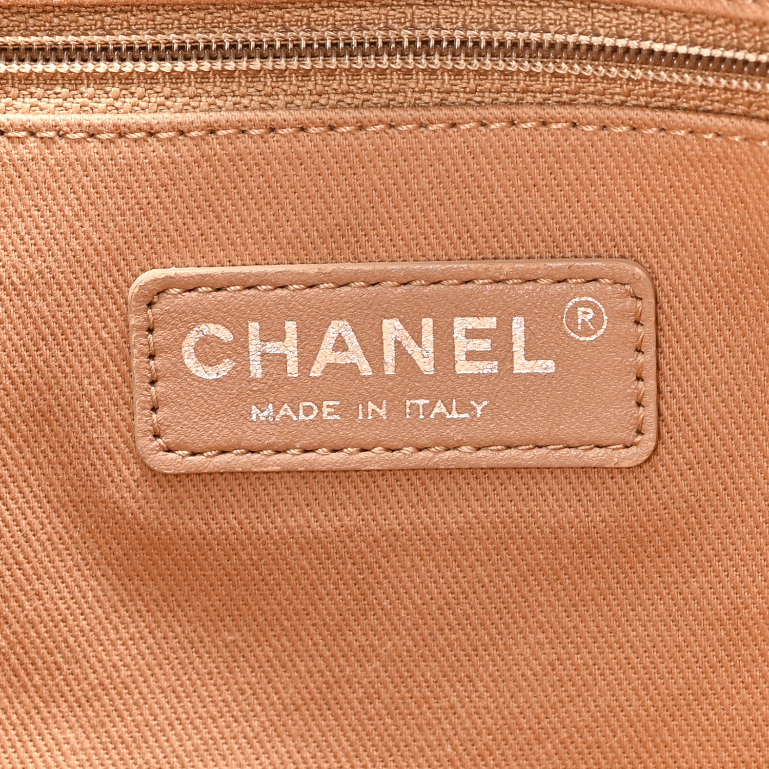 Chanel Mixed Fibers Small Deauville Tote Beige 6 of 12