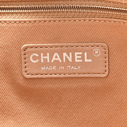 Chanel Mixed Fibers Small Deauville Tote Beige 6 of 12