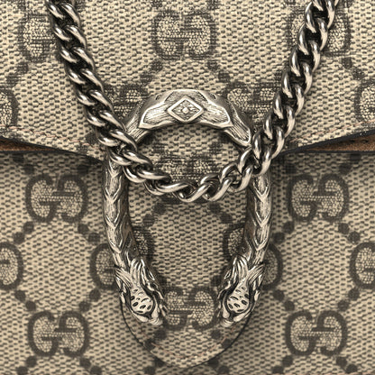 Gucci GG Supreme Monogram Super Mini Dionysus Shoulder Bag Taupe 7 of 10
