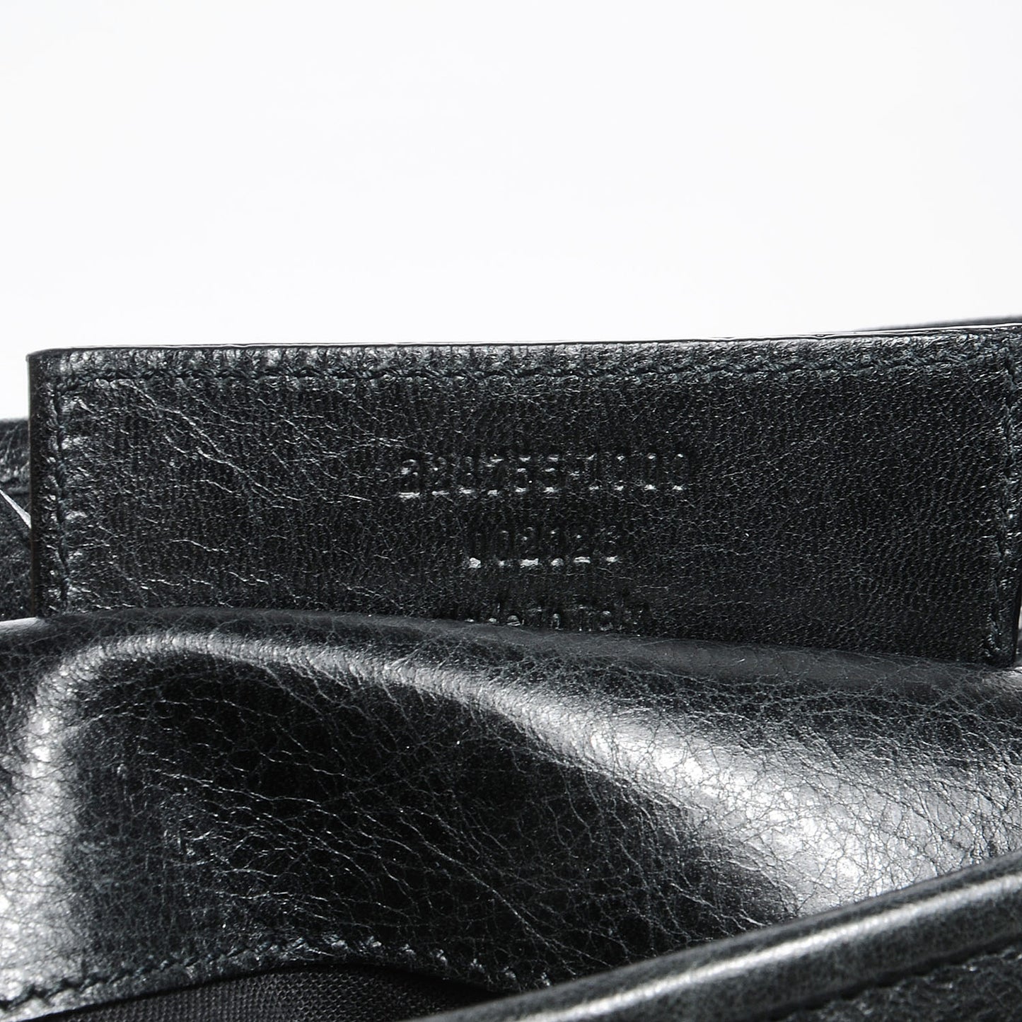 Agneau Classic Hardware Sunday Tote M Black