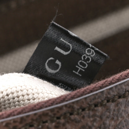 Gucci GG Supreme Monogram Textured Dollar Calfskin Small Ophidia Hobo Beige Ebony New Acero 8 of 12