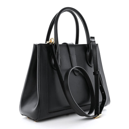Gucci Boarded Plutone Calfskin Medium Jackie 1961 Tote Black 3 of 12
