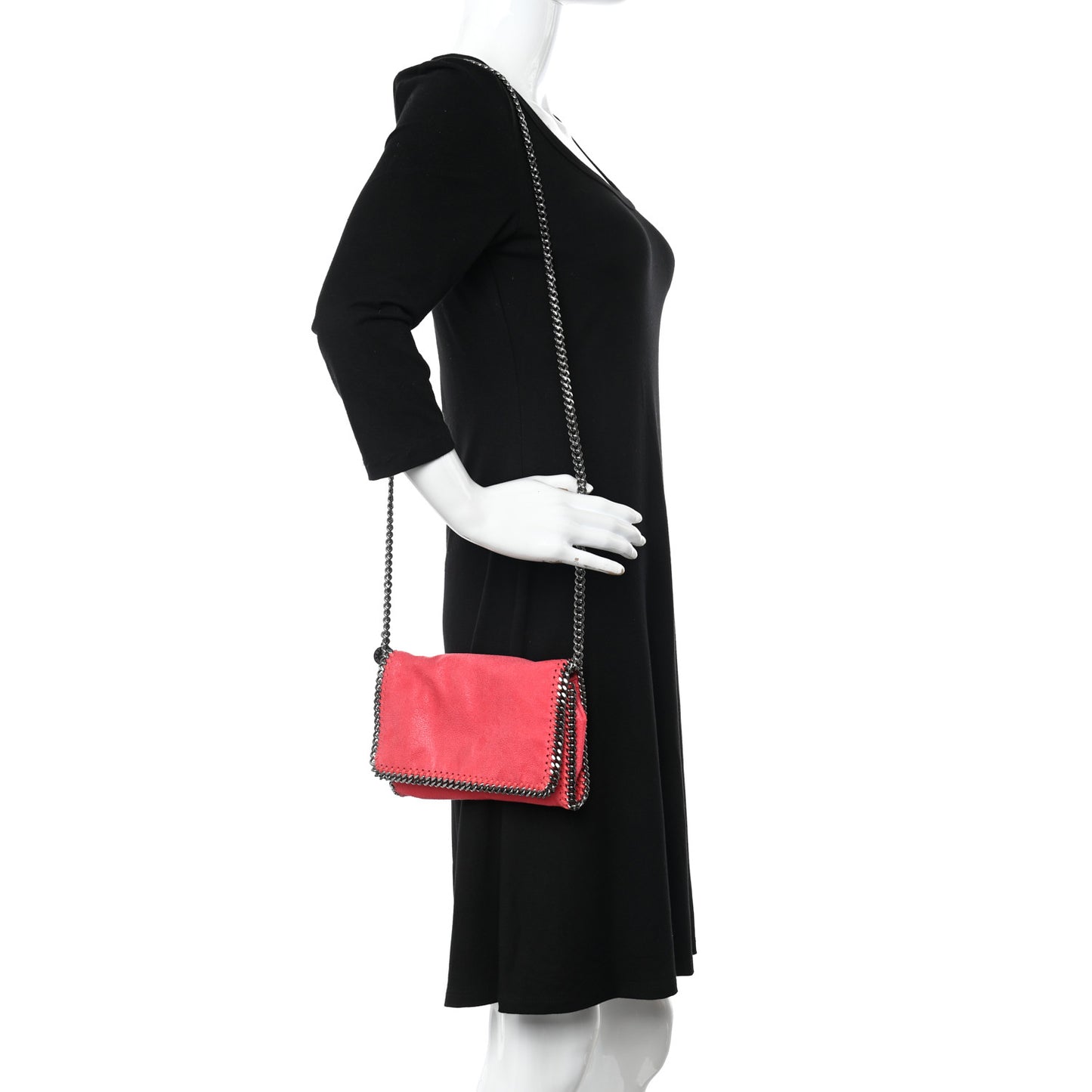 Shaggy Deer Falabella Crossbody Bag Flame