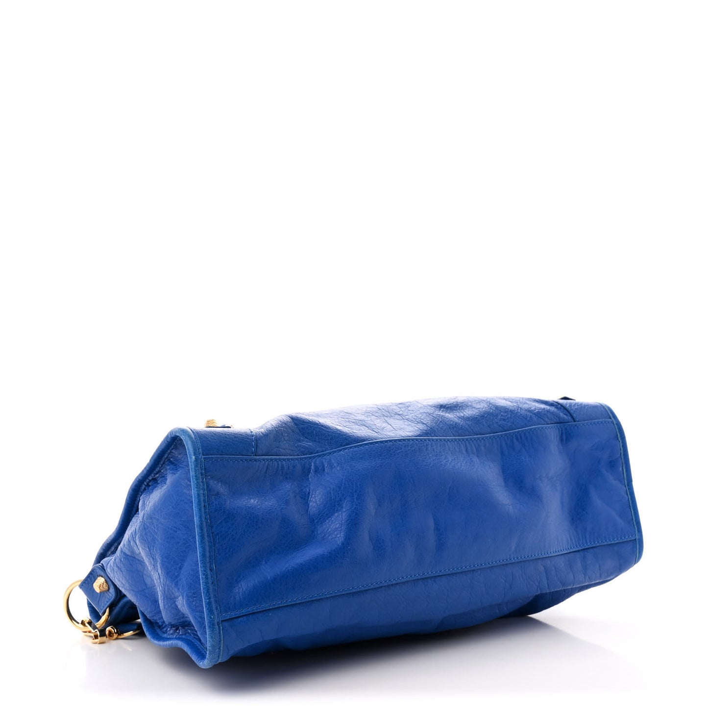 Agneau Giant 12 Gold Hardware City Bleu Lazuli